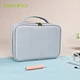 Big Size Saffiano PU Toiletry Bag